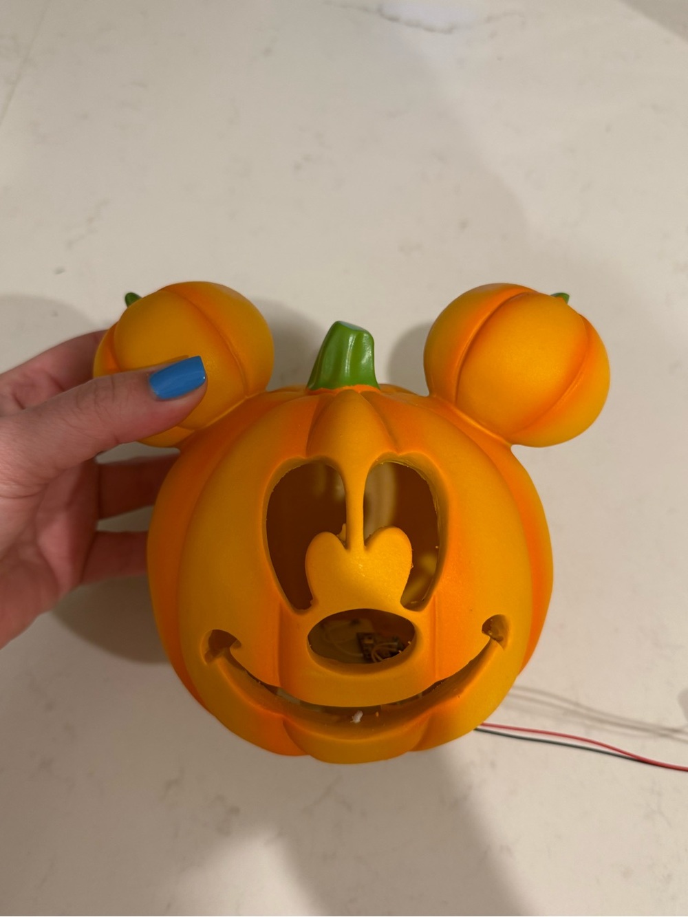 Mickey Mouse Halloween pumpkin